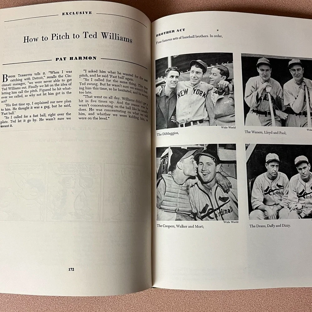 Vintage 1958 The Second Fireside Book of Baseball Edited By Charles Einstein - Picture 7 of 10